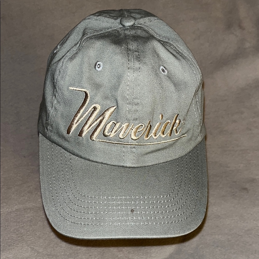 Gray Maverick Baseball Cap
